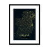 Ireland Map Prints 6 - Map Matte Print by doingly