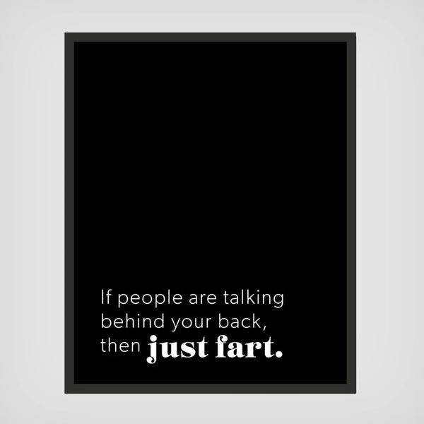 Just Fart 1 - Laugh Art Tile by doingly