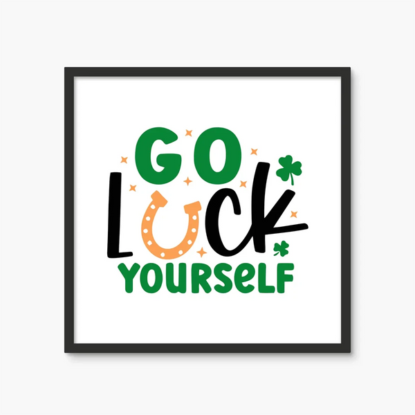 Luck Yourself 4 - Seasonal Art Tile by doingly