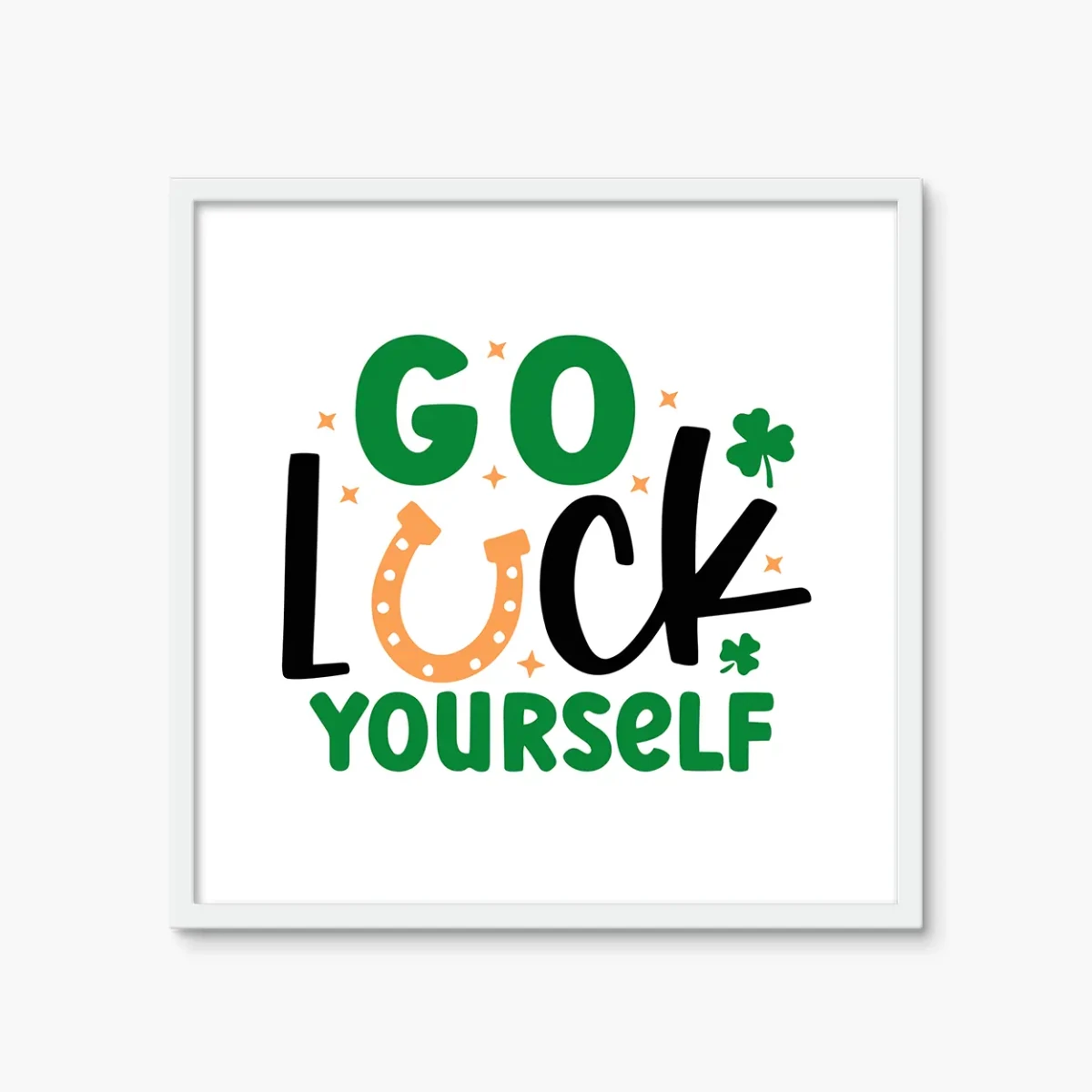Luck Yourself 3 - Seasonal Art Tile by doingly