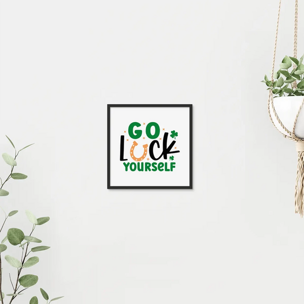 Luck Yourself 5 - Seasonal Art Tile by doingly