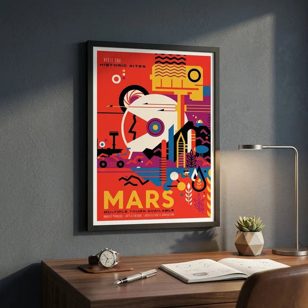 Mars 2 - NASA Classic Print by doingly