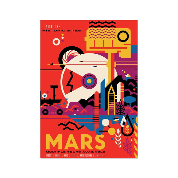 Mars 6 - NASA Classic Print by doingly