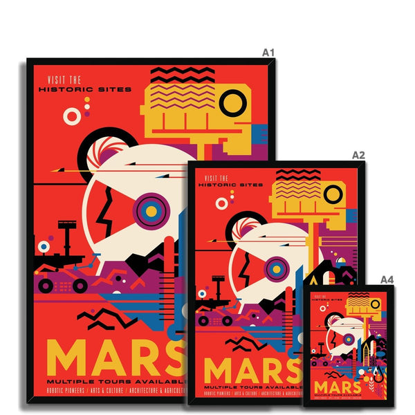 Mars 5 - NASA Classic Print by doingly