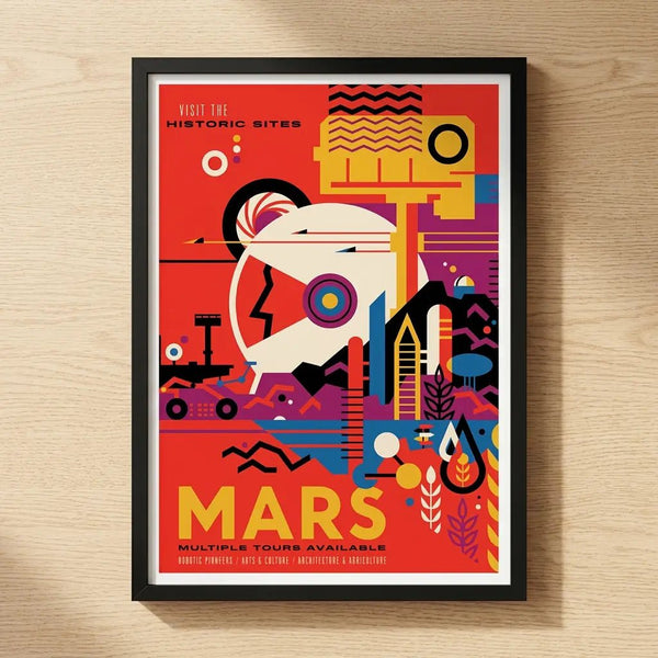 Mars 1 - NASA Classic Print by doingly