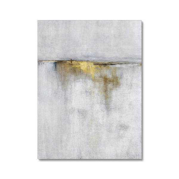 Minimalist Gray 9 - Abstract Canvas Print by doingly