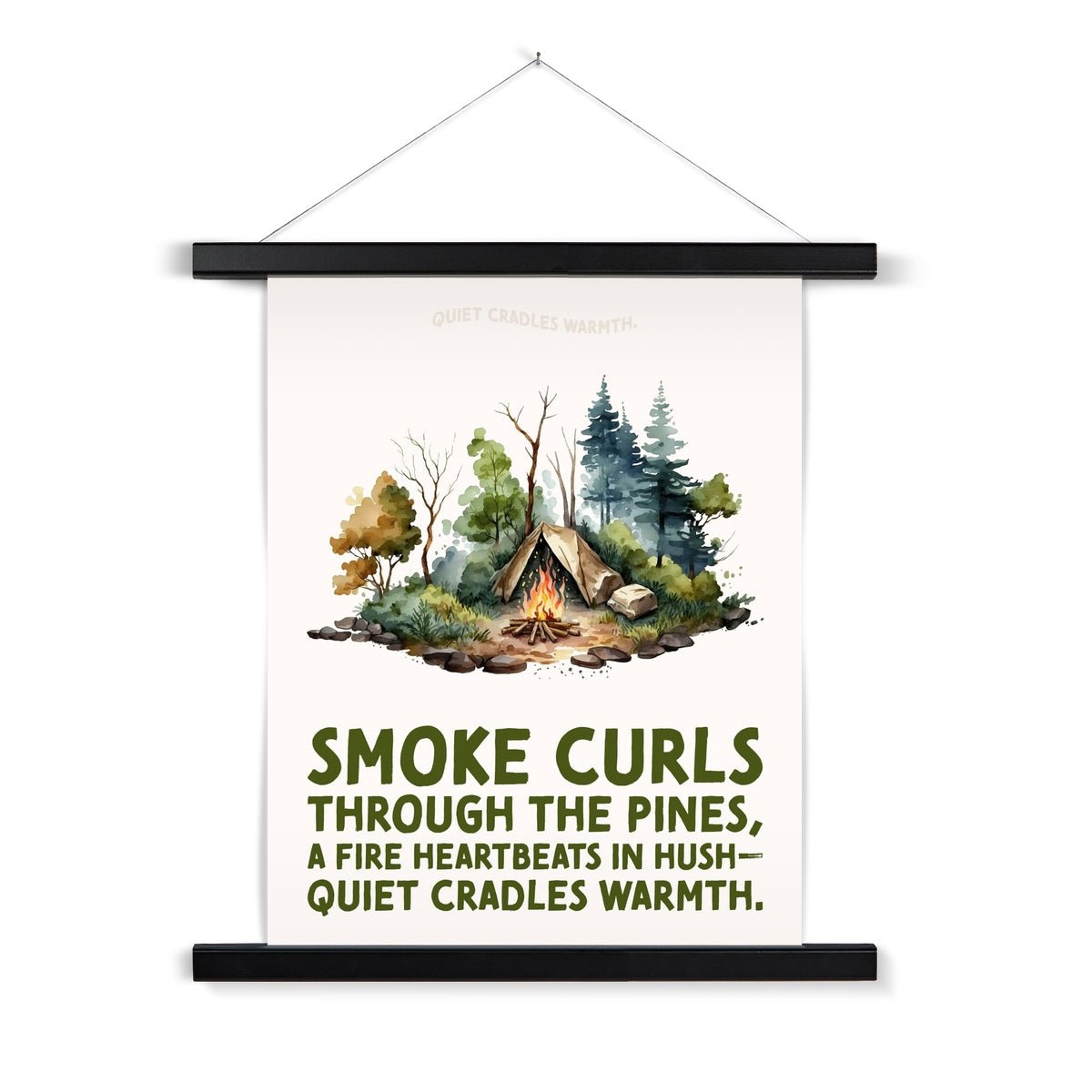 Nature's Serenity: Cozy Forest 1 1 - Landscapes Poster Print by doingly