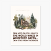 Nature's Serenity: Cozy Forest 2 3 - Landscapes Poster Print by doingly