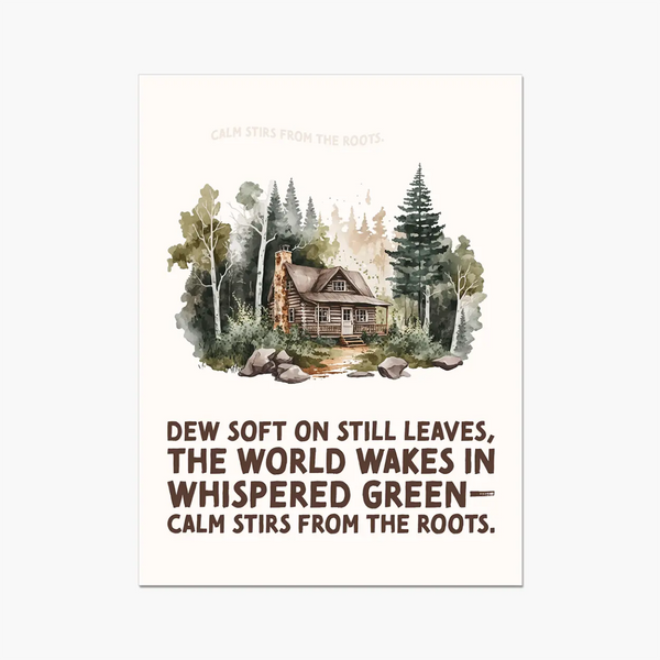Nature's Serenity: Cozy Forest 2 3 - Landscapes Poster Print by doingly