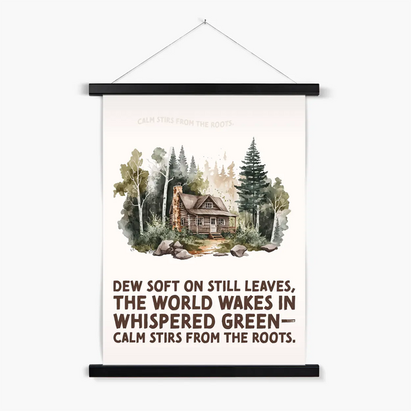 Nature's Serenity: Cozy Forest 2 4 - Landscapes Poster Print by doingly