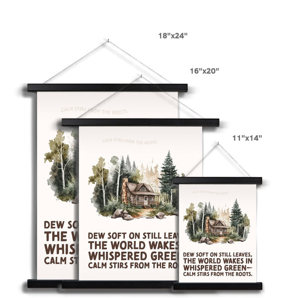 Nature's Serenity: Cozy Forest 2 5 - Landscapes Poster Print by doingly