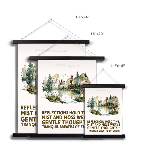 Nature's Serenity: Cozy Forest 3 5 - Landscapes Poster Print by doingly