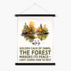 Nature's Serenity: Cozy Forest 4 4 - Landscapes Poster Print by doingly