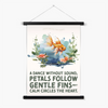 Nature's Serenity - Goldfish Blossoms 4 4 - Animal Poster Print by doingly