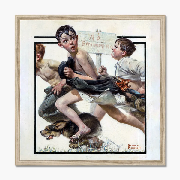 No Swimming 6 - New Fine art by doingly