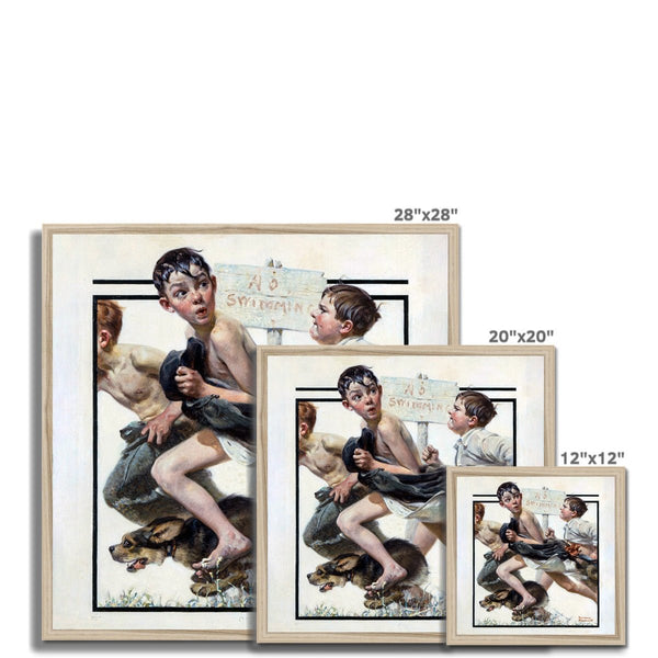 No Swimming 5 - New Fine art by doingly