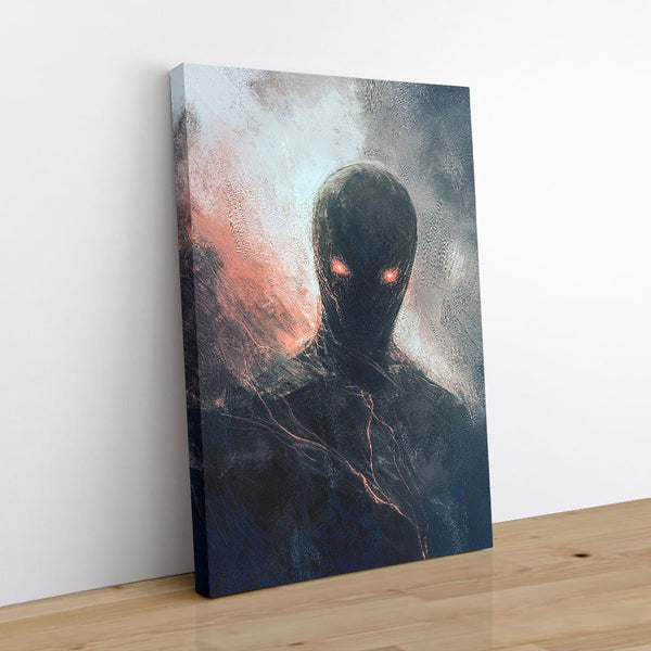 Nuctue's Stare 1 - Macabre Canvas Print by doingly