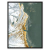 Oceanic Elegance 10 - Abstract Canvas Print by doingly