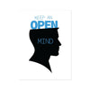 Open Mind 17 - Typography Canvas Print by doingly