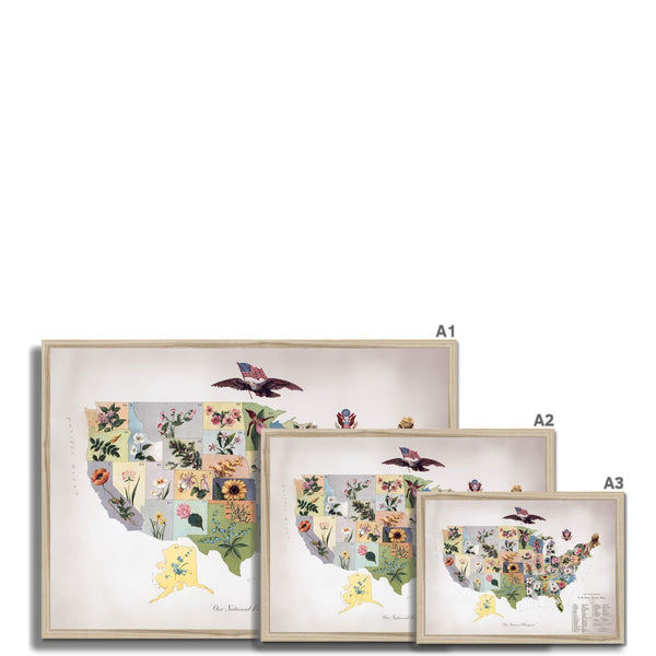 Our National Bouquet 5 - Floral Fine art by doingly