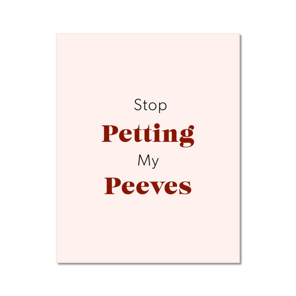 Petting Peeves 2 - Laugh Art Tile by doingly