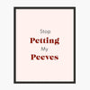 Petting Peeves 1 - Laugh Art Tile by doingly