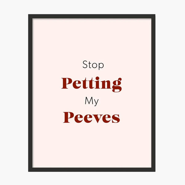 Petting Peeves 1 - Laugh Art Tile by doingly