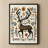 Folk Art Deer