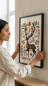 Folk Art Deer