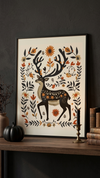 Folk Art Deer