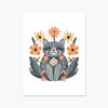Purrfect Whiskers 01 3 - Animal Poster Print by doingly