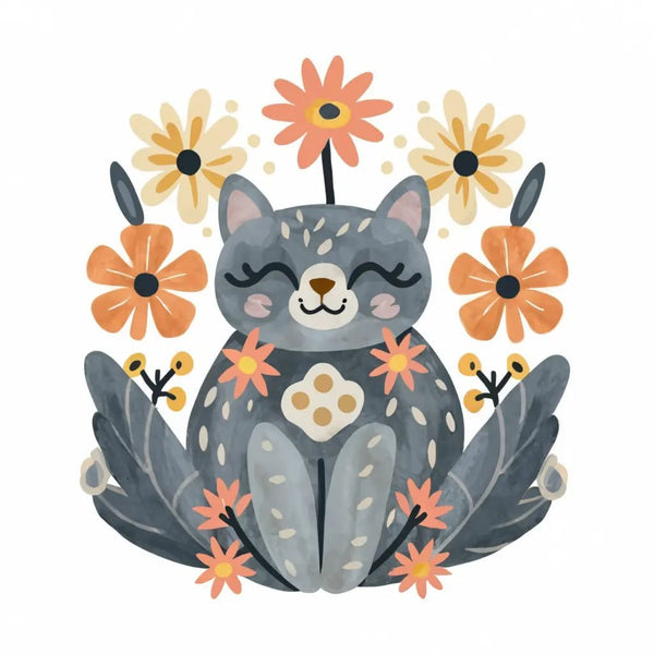 Purrfect Whiskers 01 2 - Animal Poster Print by doingly