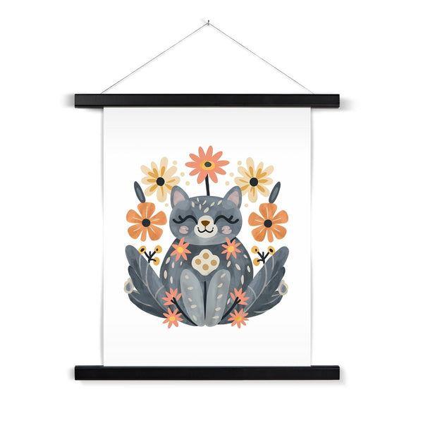 Purrfect Whiskers 01 1 - Animal Poster Print by doingly