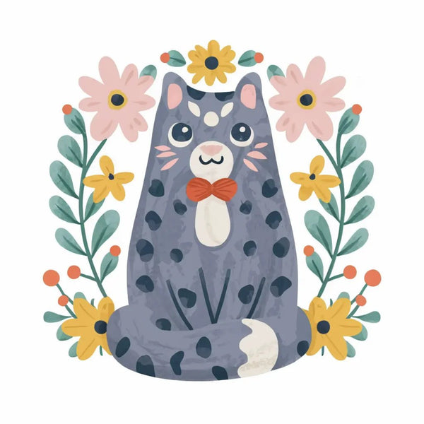 Purrfect Whiskers 02 2 - Animal Poster Print by doingly