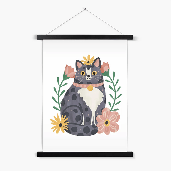 Purrfect Whiskers 09 4 - Animal Poster Print by doingly