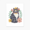 Purrfect Whiskers 09 3 - Animal Poster Print by doingly