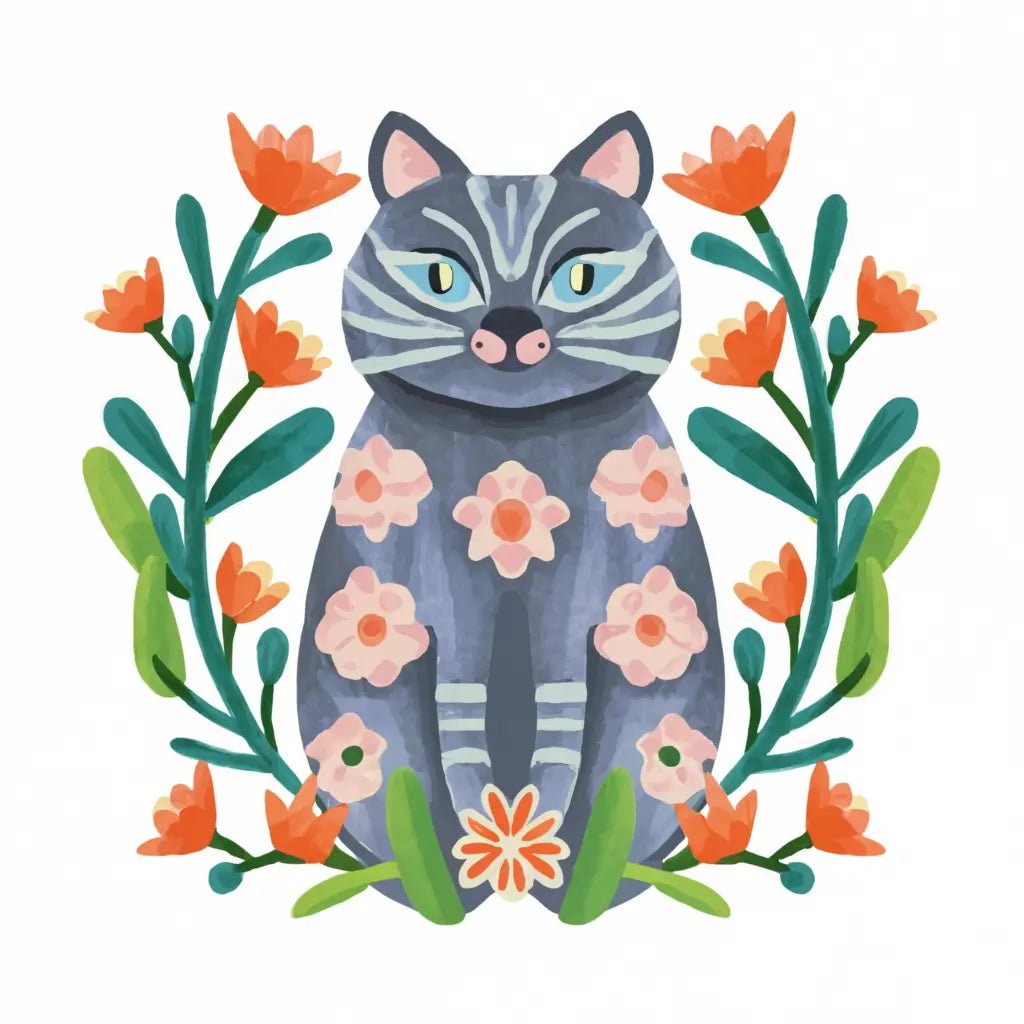 Purrfect Whiskers 11 2 - Animal Poster Print by doingly