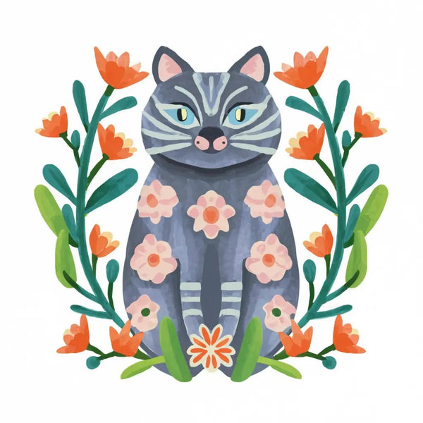 Purrfect Whiskers 11 2 - Animal Poster Print by doingly