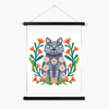 Purrfect Whiskers 11 4 - Animal Poster Print by doingly