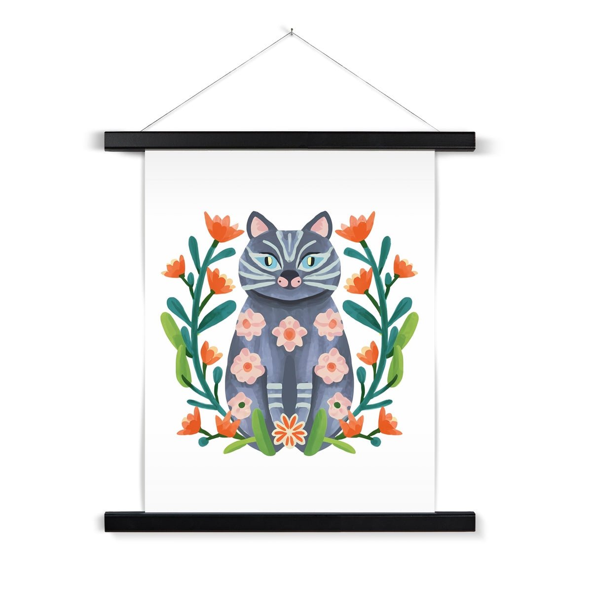Purrfect Whiskers 11 1 - Animal Poster Print by doingly