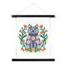 Purrfect Whiskers 11 1 - Animal Poster Print by doingly