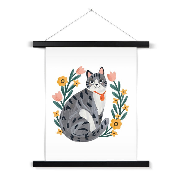 Purrfect Whiskers 12 1 - Animal Poster Print by doingly