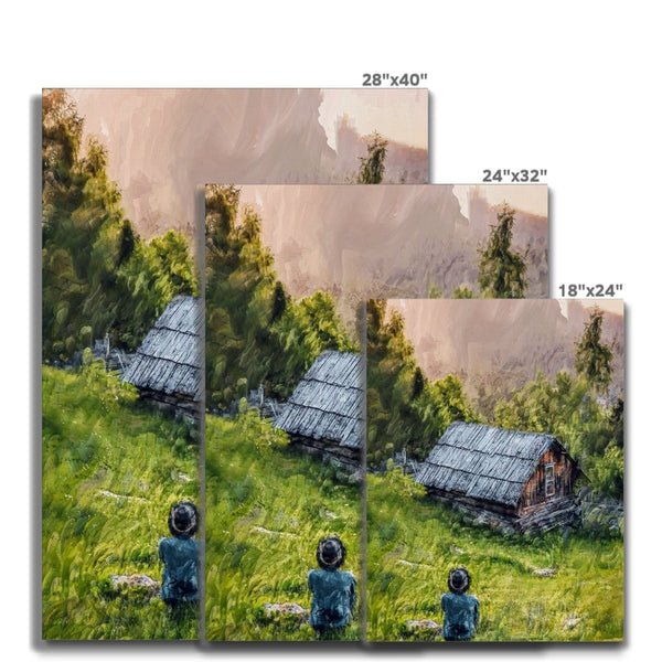 Scenic Solitude 8 - Landscapes Canvas Print by doingly