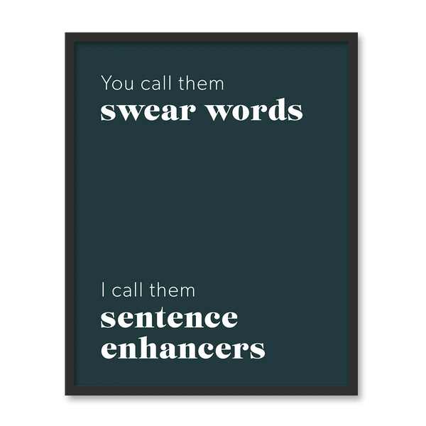 Sentence Enhancers 1 - Tile Wall Tile by doingly