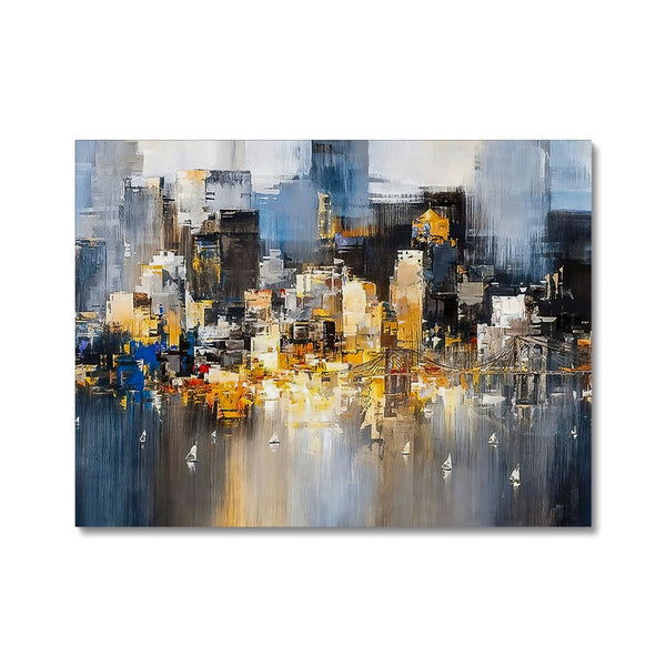 Skyline Dreams 7 - Abstract Canvas Print by doingly