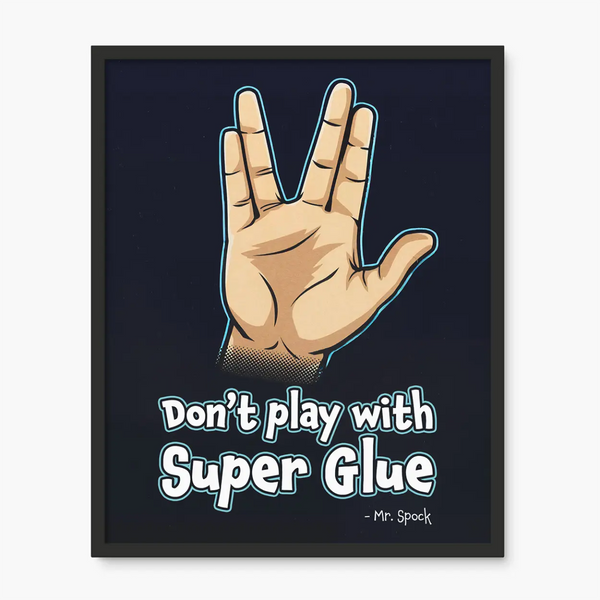 Spock Super Glue 3 - New Art Tile by doingly