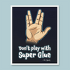 Spock Super Glue 1 - New Art Tile by doingly
