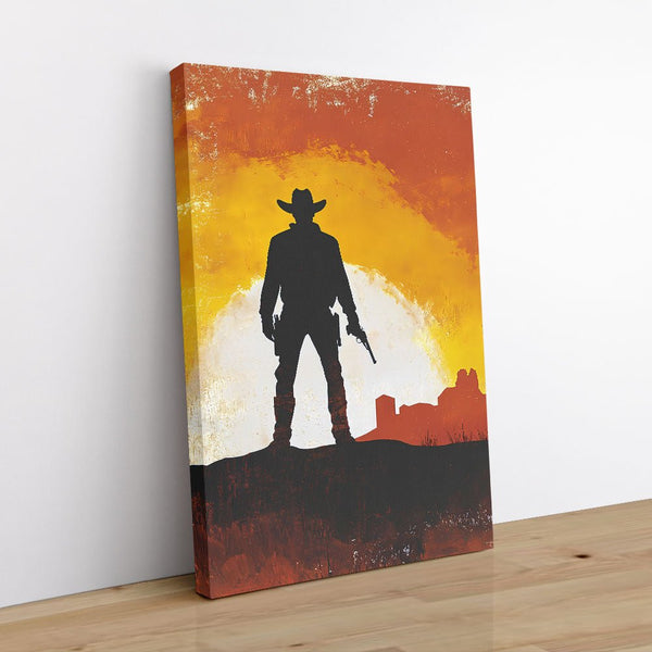 Sunset Showdown 1 - New Canvas Print by doingly