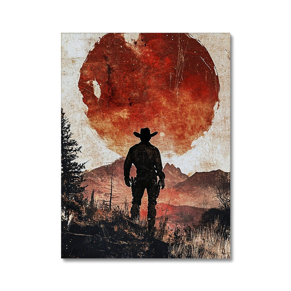 Sunset Wrangler 7 - New Canvas Print by doingly