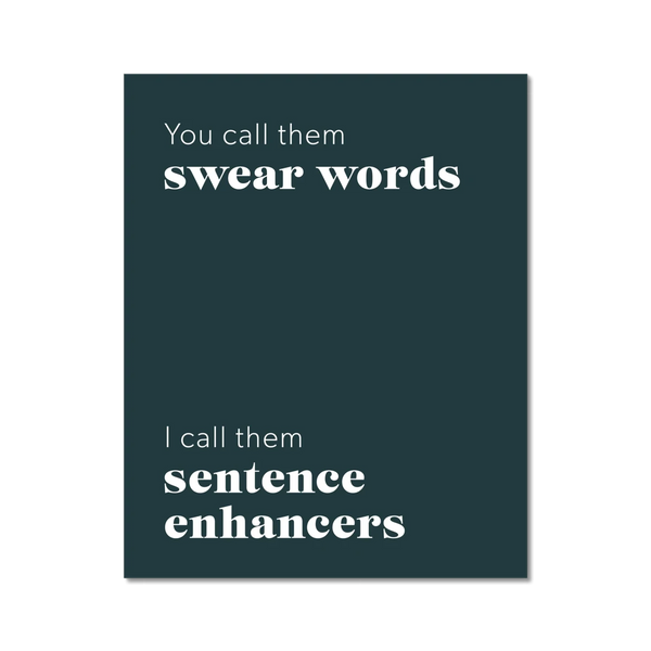 Swear Words 2 - Laugh Art Tile by doingly